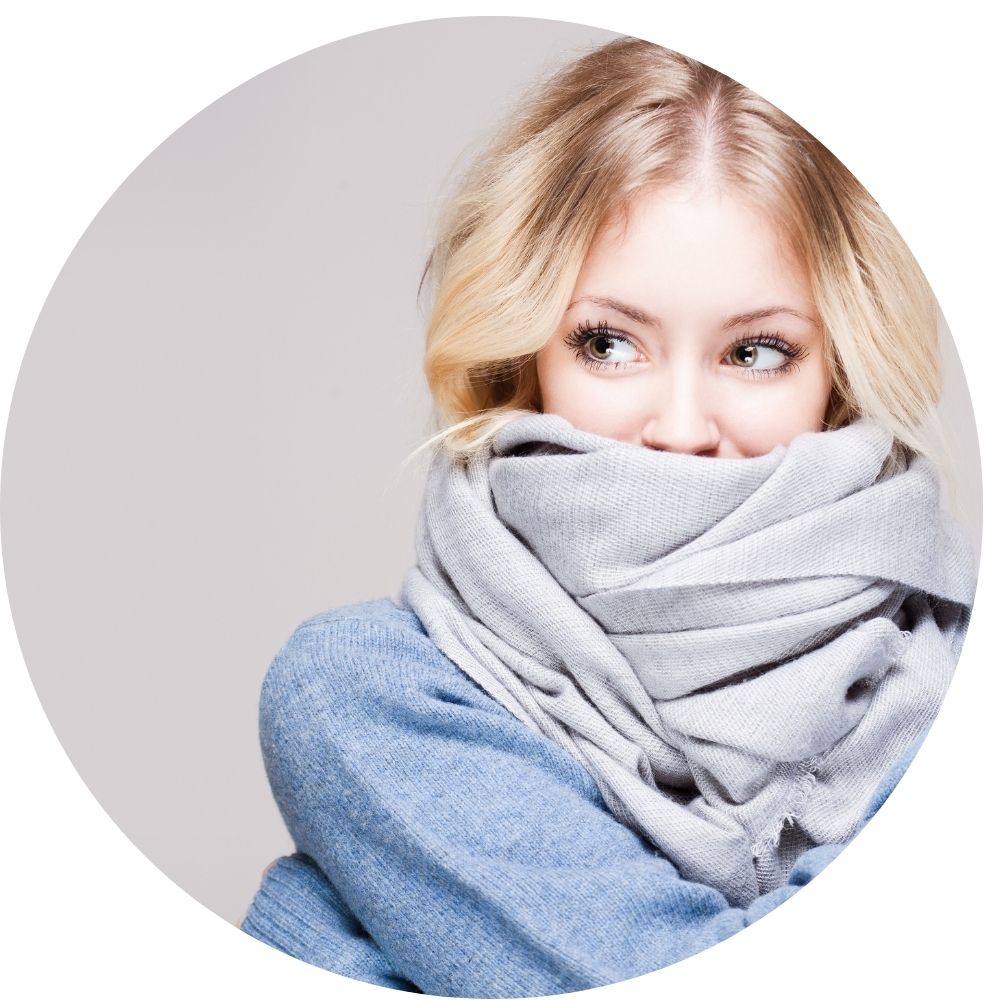 Kallt väder utmanar huden